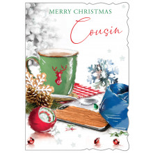 JXC0325 Cousin Male Trad 50 Christmas Cards