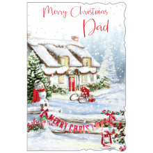 XD00416 Dad Trad 75 Christmas Cards