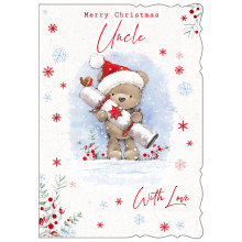 JXC0288 Uncle Cute 50 Christmas Cards
