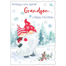 JXC1120 Grandson Juvenile 50 Christmas Cards