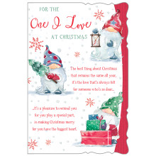 JXC0453 One I Love Male Cute 75 Christmas Cards