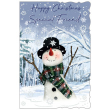 JXC1298 Special Friend Male Cute 75 Christmas Cards