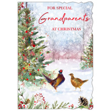 JXC1276 Grandparents Trad 50 Christmas Cards