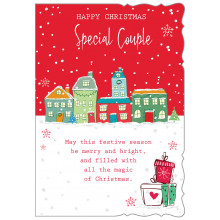 JXC1353 Sp.Couple Tr 50 Christmas Cards