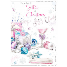 XE00103 Sister Trad 50 Christmas Cards