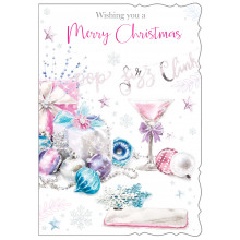 XE00101 Open Female Trad 50 Christmas Cards