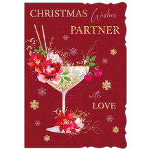 XE00104 Partner Female Trad 50 Christmas Cards