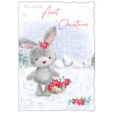 JXC1043 Aunt Cute 50 Christmas Cards