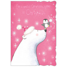 XE00144 Granddaughter Juvenile 50 Christmas Cards