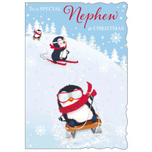 Nephew Cute 50 Christmas Cards