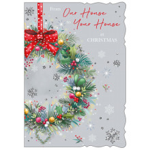 XE00246 House To House Trad 50 Christmas Cards