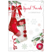XE00249 Special Friends Trad 50 Christmas Cards