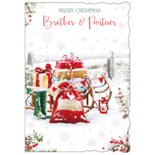 JXC1259 Brother+Partner Trad 50 Christmas Cards