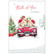 XE00345 To Both Of You Cute C50 Christmas Cards
