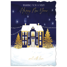 JXC1438 New Year Traditional Christmas Card X5050-3