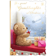 JXC1562 Grand-Daughter Juvenile C75 Christmas Cards X5091-4