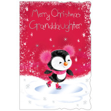 JXC1563 Grand-Daughter Juvenile Christmas Card 75 X5092-2