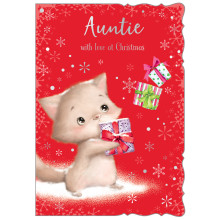 JXC1937 Auntie Juvenile C50 Christmas Card X6013-1