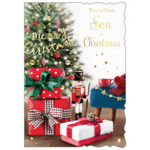 JXC1894 Son Trad C50 Christmas Card X6016-6