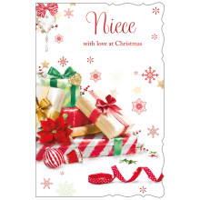 JXC1945 Niece Trad C75 Christmas Card X6060-6