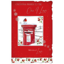 JXC2050 One I Love Male Trad C75 Christmas Card X6075-3