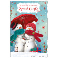 JXC2222 Special Couple Cute C75 Christmas Card X6101-6