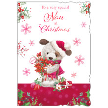 JXC2607 Nan Cute C50 Christmas Card X7007-4