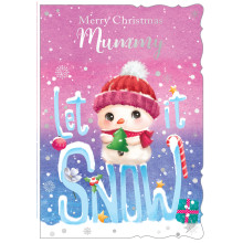 JXC2448 Mummy C50 Christmas Card X7014-4