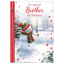 JXC2544 Brother Trad C50 Christmas Card X7018-1
