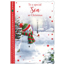 JXC2495 Son Trad C50 Christmas Card X7018-8