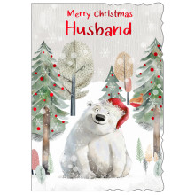 JXC2414 Husband Cute C50 Christmas Card X7020-5