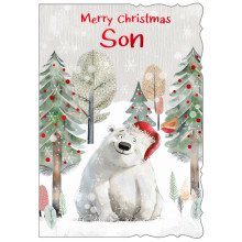 JXC2505 Son Cute C50 Christmas Card X7020-6