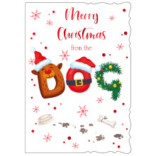 JXC3052 From the Dog C50 Christmas Card X7056-2