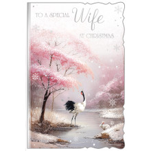 JXC2390 Wife Trad C75 Christmas Card X7110-2