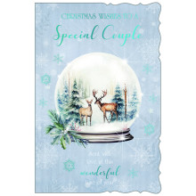JXC2976 Special Couple Trad C75 Christmas Card X7114-3