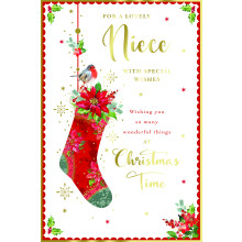 JXC1946 Niece Trad C75 Christmas Card XA029