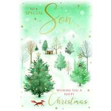 JXC2510 Son Trad C75 Christmas Card XA043