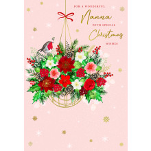 JXC2609 Nanna Trad C50 Christmas Card XA125