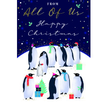 JXC3011 From All Of Us Trad C50 Christmas Card XA186