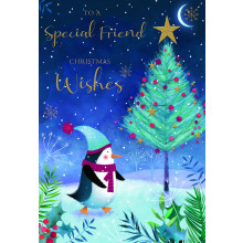 JXC2885 Special Friend Male Cute C50 Christmas Card XA303
