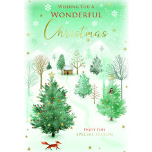 JXC2311 Open Male Trad C50 Christmas Card XA353