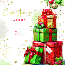 JXC2270 Open Female Trad Square Christmas Card XA361