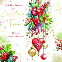 JXC2271 Open Female Trad Square Christmas Card XA363