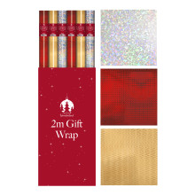 XG1207 2M Roll Wrap Holographic Asst