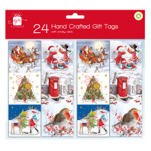 XG0902 Gift Tags Handcrafted Trad 24's