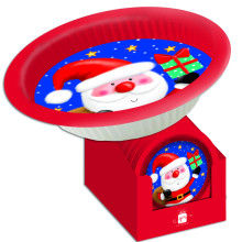 XF5601 Children's Christmas Character Bowls 6 Pack