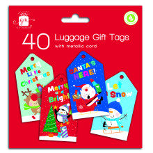 XF1008 Gift Tags Luggage Novelty 40's