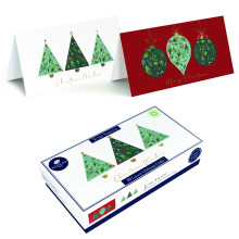 XF0505 Tom Smith 20 Recyclable Contemporary Icons Boxed Xmas Cards