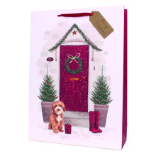 XF2608 Recyclable Gift Bag Front Door Large