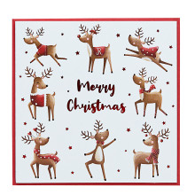 JXC1431 Open Square Christmas Card XBV-118-SC15